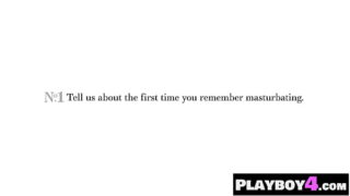 Big ass Ebony Hot babe passion masturbation after hot interview