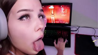 Super Skinny Gamer Cutie Fucked Silly By Her Horny Roommate